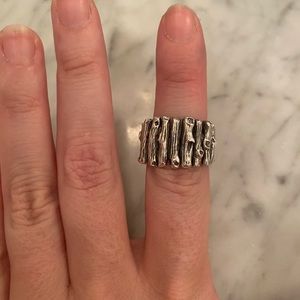 Mignon Faget large twig ring